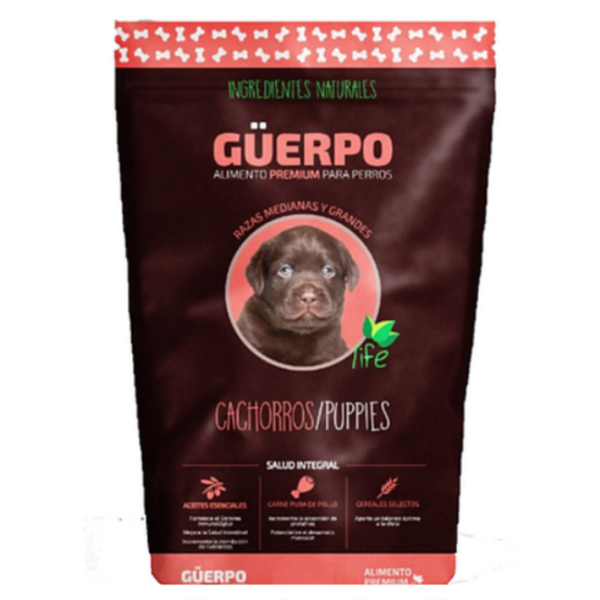 GUERPO CACHORRO RAZA MEDIANA GRANDE