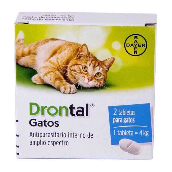 DRONTAL GATOS 2 TBL