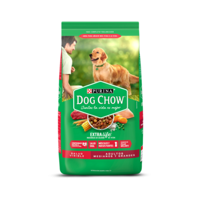 DOG CHOW ADULTO RAZA MEDIANA GRANDE/Mundo Mágico de la Mascota