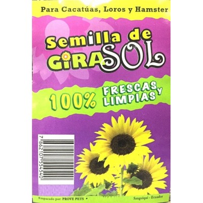 ALIMENTO PARA HAMSTER - SEMILLAS DE GIRASOL / Mundo Mágico de La Ma...