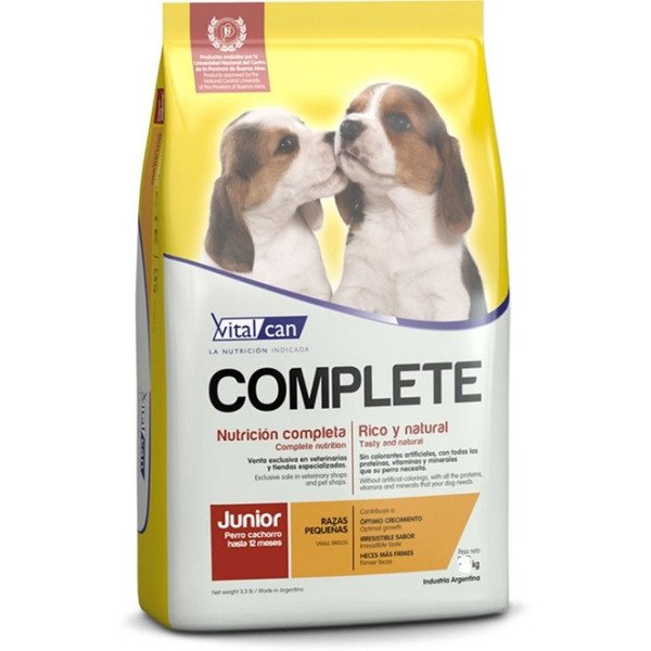 COMPLETE CACHORRO RAZA PEQUEÑA