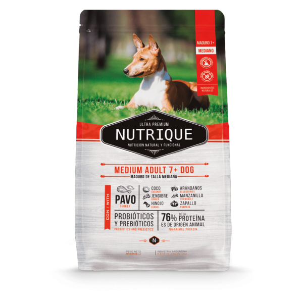 NUTRIQUE PERRO ADULTO MEDIUM 7+