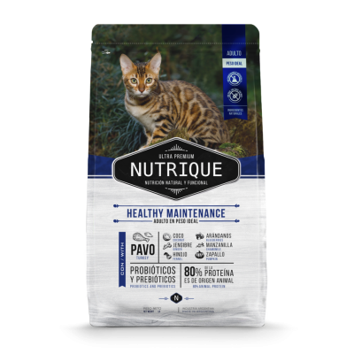 NUTRIQUE GATO ADULTO 7.5 KG AZU