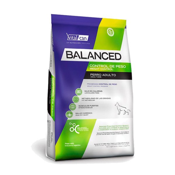 VITALCAN BALANCED PERRO ADULTO CONTROL DE PESO