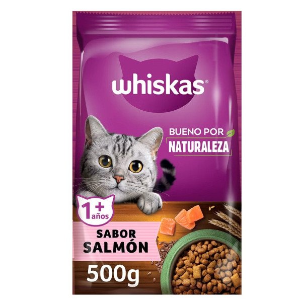 WHISKAS ADULTO BALANCE NATURAL SALMON