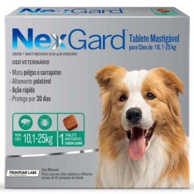 NEXGARD 10.1 A 25 KG 68 MG