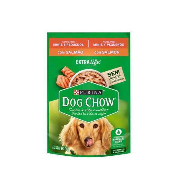 DCHOW POUCH ADULTO MINI SALMON 0.100 GR
