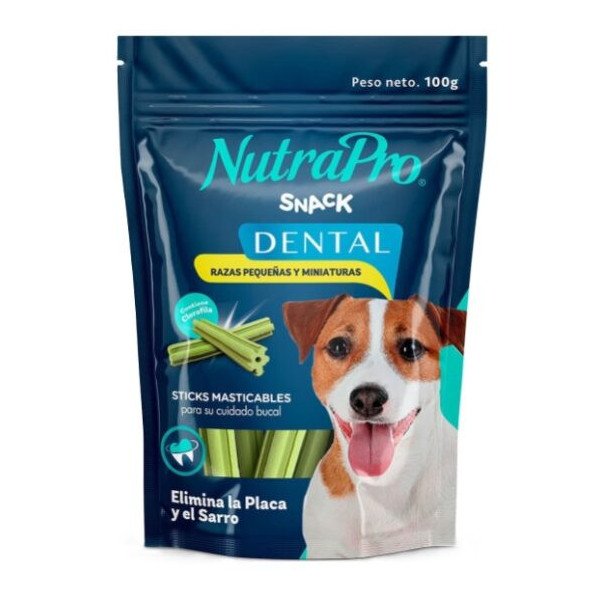NUTRAPRO SNACK DENTAL ADULTO RAZA PEQUEÑA