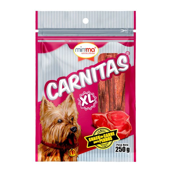 CARNITAS PERRO SNACK DE CARNE 0.250 GR