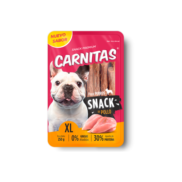 CARNITAS PERRO SNACK DE POLLO 0.250 GR