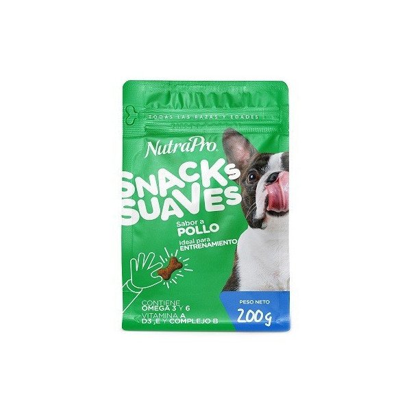 NUTRAPRO SNACK PERRO. POLLO 0.200GR