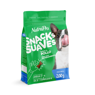 NUTRAPRO SNACK PERRO. POLLO 0.200GR