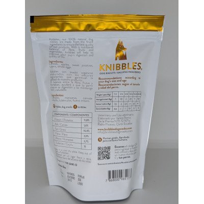 GALLETAS KNIBBLES MANZANA Y CAMOTE 180GR