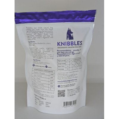 GALLETAS KNIBBLES MANZANA Y ARANDANOS 180GR