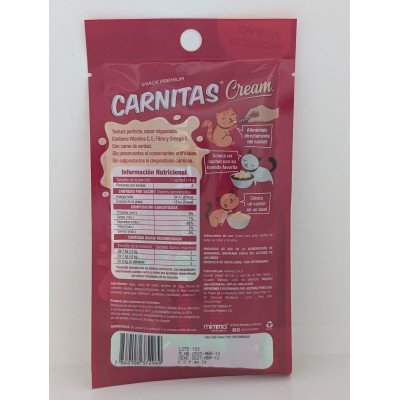 CARNITAS CREAM SABOR A CERDO 4UND X 14G