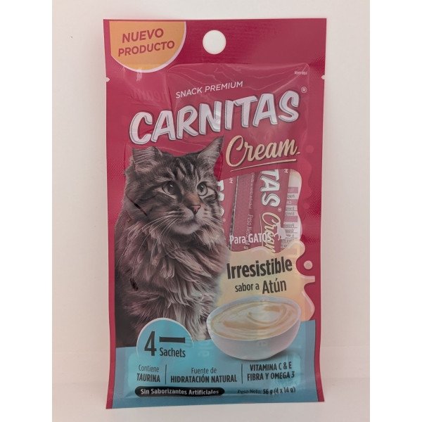 CARNITAS CREAM SABOR A ATUN 4UND X 14G