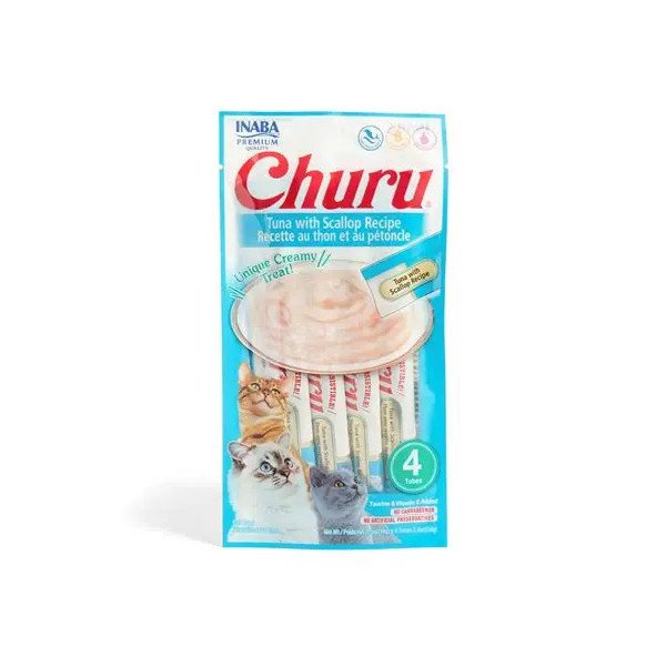 CHURU GATO SNACK ATUN 56G CELESTE