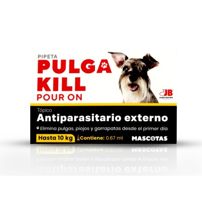 PIPETA PULGA KILL PERROS HASTA 10KG