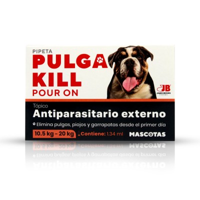 PIPETA PULGA KILL PERROS 10.5 a 20KG