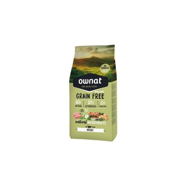 OWNAT GATO ADULTO GRAIN FREE PAVO Y POLLO