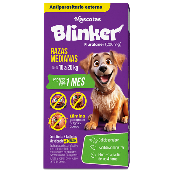 BLINKER DE 10 A 20 KG 200 MG