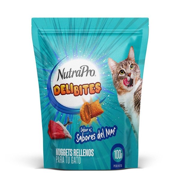 NUTRAPRO DELIBITES GATOS SABORES DEL MAR