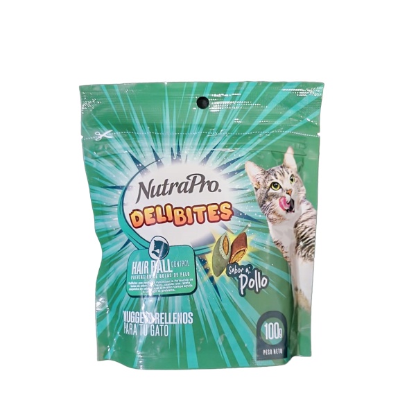 NUTRAPRO DELIBITES GATOS POLLO HAIRBALL