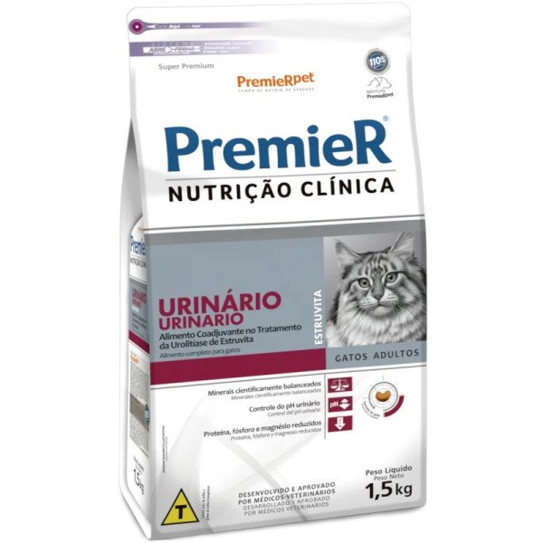 PREMIER VETERINARIO GATO URINARIO ESTRUVITA 1,5 KG
