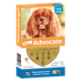 PIPETA ADVOCATE PERROS DE   4 A 10KG