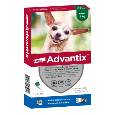 PIPETA ADVANTIX PERROS   1.5  A  4 KG