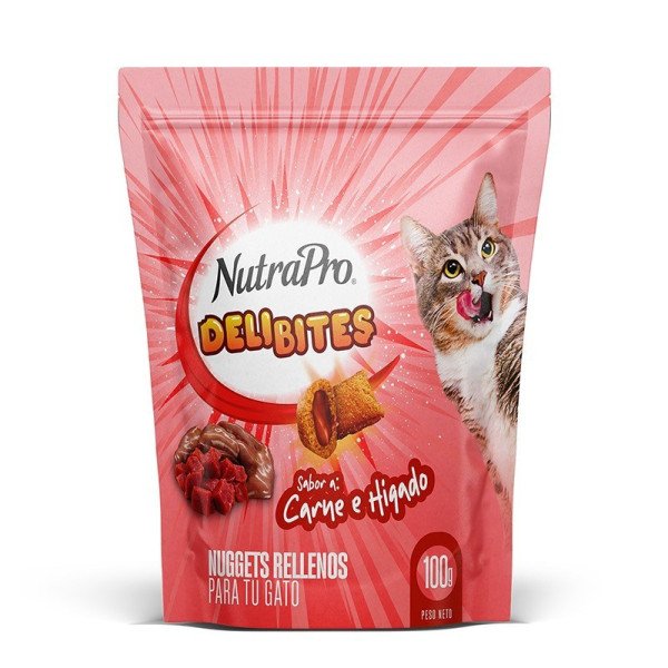 NUTRAPRO DELIBITES GATOS CARNE E HIGADO