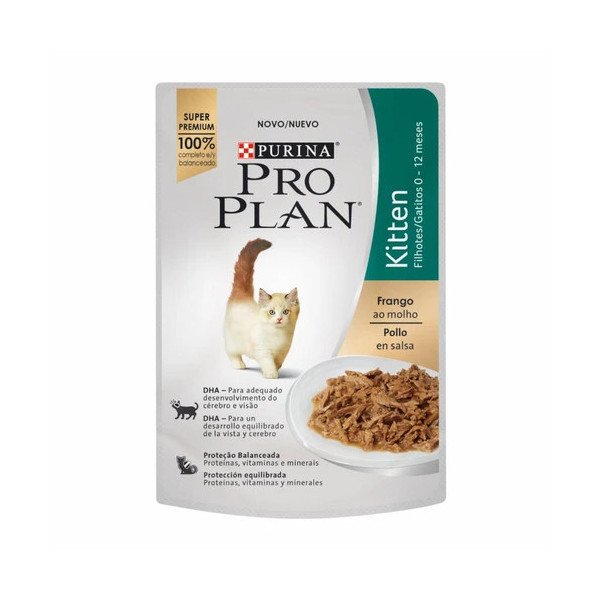 PROPLAN GATO POUCH KITTEN POLLO