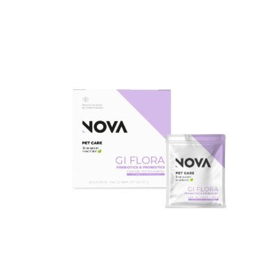 NOVA GI FLORA PERRO PROBIOTICOS Y PREBIOTICOS