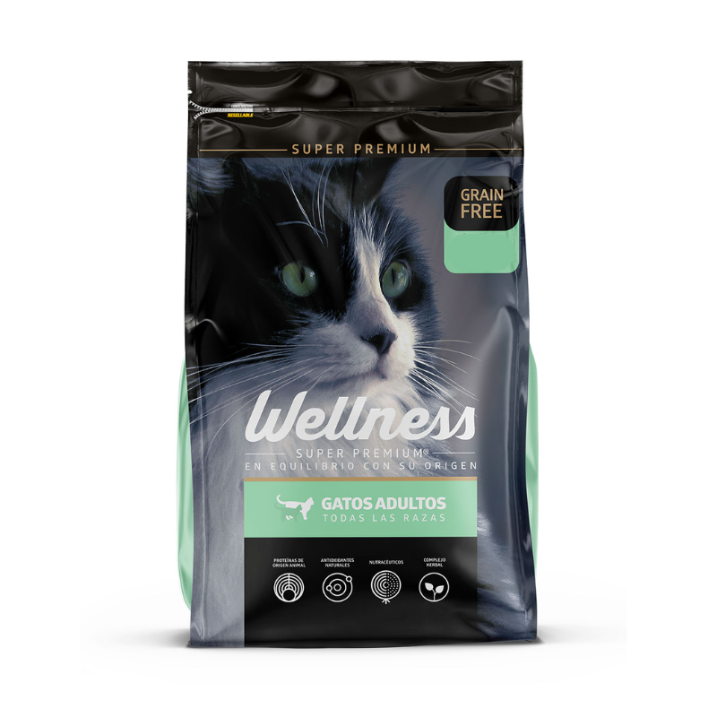 WELLNESS GATO ADULTO/Mundo Mágico de la Mascota
