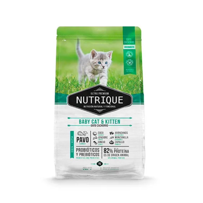 NUTRIQUE GATO KITTEN/Mundo Mágico de la Mascota