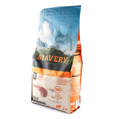 BRAVERY PERRO ADULTO RAZA MEDIANA GRANDE CORDERO/Mundo Mágico de la Mascota