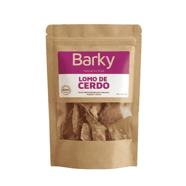 BARKY SNACK LOMO DE CERDO 50GR