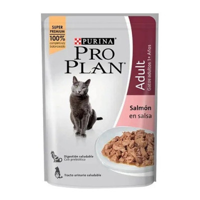 PROPLAN GATO POUCH AD. SALMON 85GR