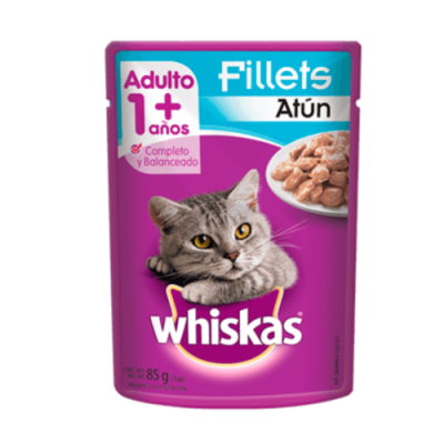 WHISKAS POUCH ADULTO ATUN 85GR.